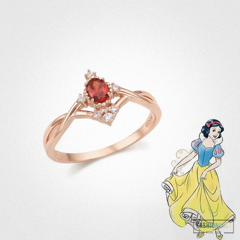 Fashionphes - Featured Product - Trendy Disney Princess Open Adjustable Rings Cute Finger Rings Girl Jewelry Crystal Rings For Women Wedding Accessories Alx