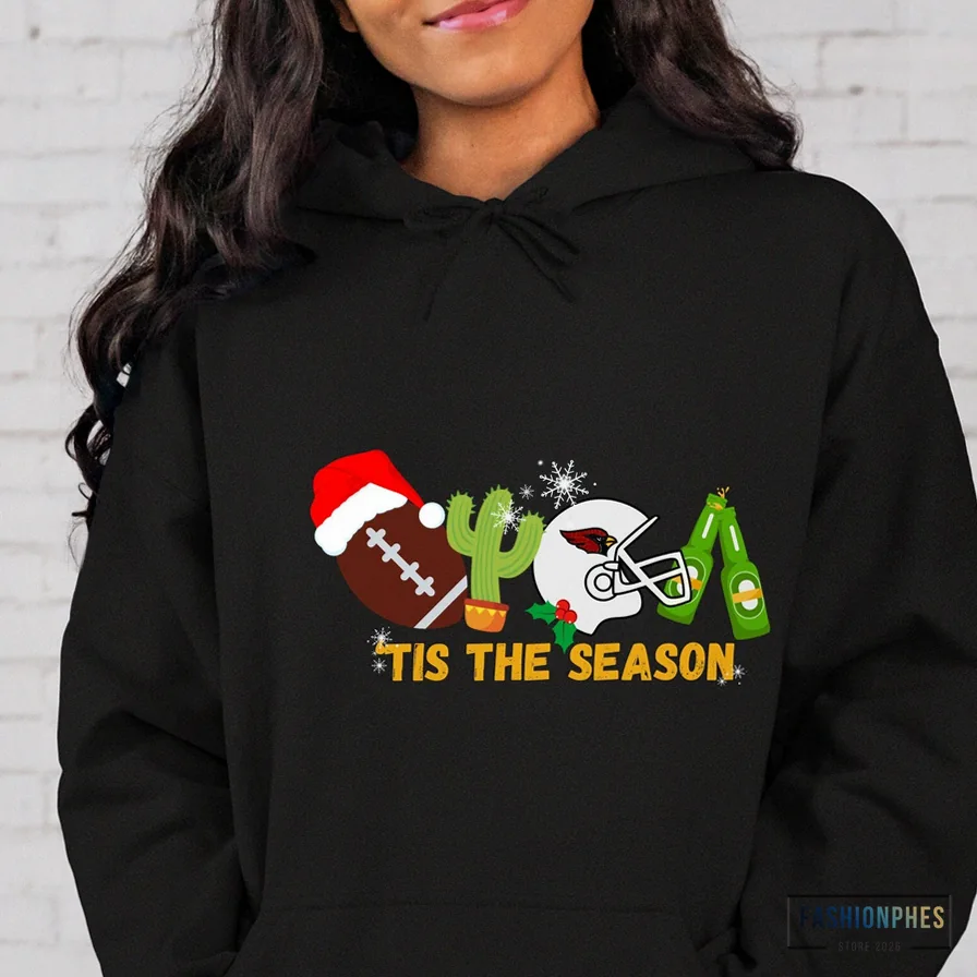 Fashionphes - Printed T - Shirt - Arizona Football Christmas Shirt - Arizona Cardinals - Vintage Arizona Football Shirt - Cardinals Shirt - Sunday Football - Arizona Fan Gift