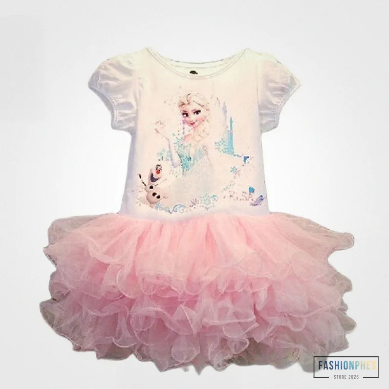 Fashionphes - Featured Product - Disney Frozen Dress Girls Children Clothes Anna Elsa Girl Baby Costume Kids Princess Vestidos Infantis Kids Birthday Party Dress Alx