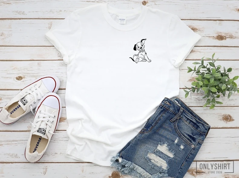 Onlyshirt - Graphic Tee - 101 Dalmations Shirt - Disney Dogs Shirt - Disneyland Shirts - Disney Shirt - Disneyland Shirt - Disneyworld Shirt - Disneyworld Shirt