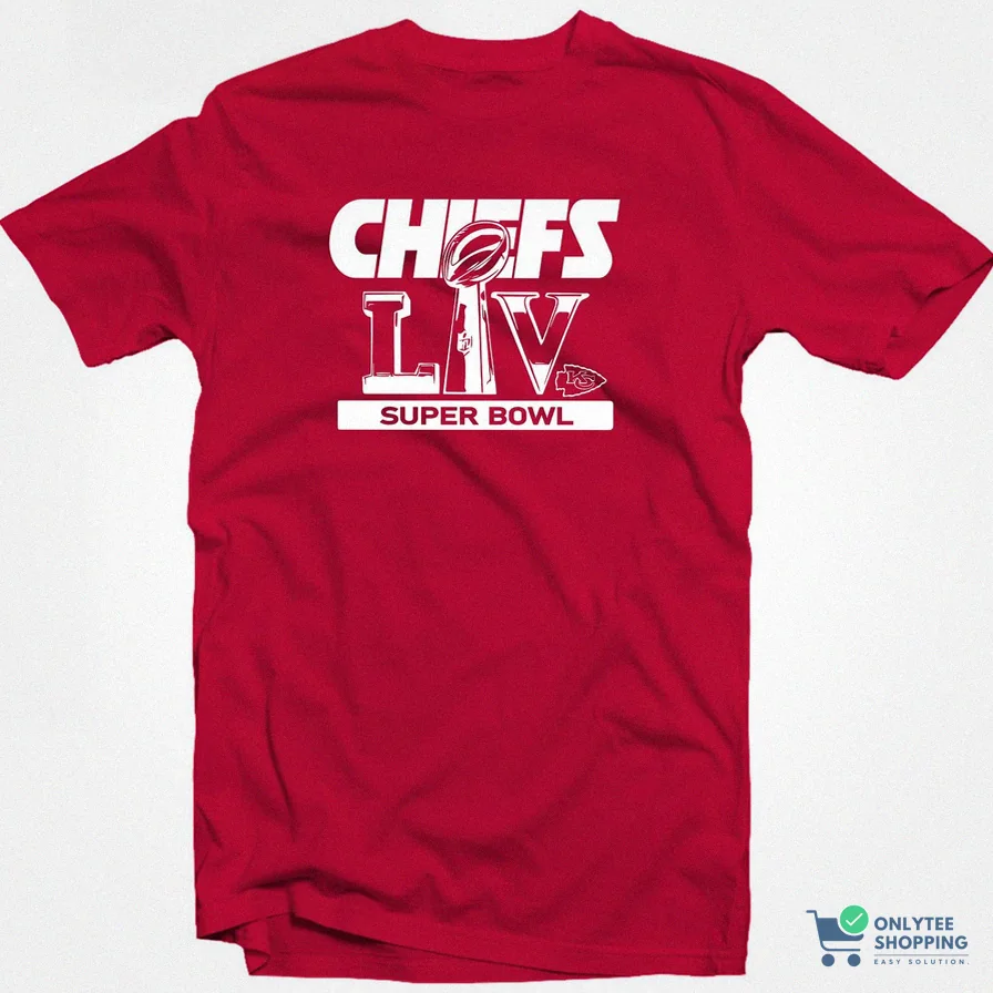 Onlytee - Printed T - Shirt - Kansas City Chiefs Shirt Champions Shirt S Shirt Shirt Shirt Unisex Shirt Gift Idea Kansas City Shirt Super Bowl Shirt