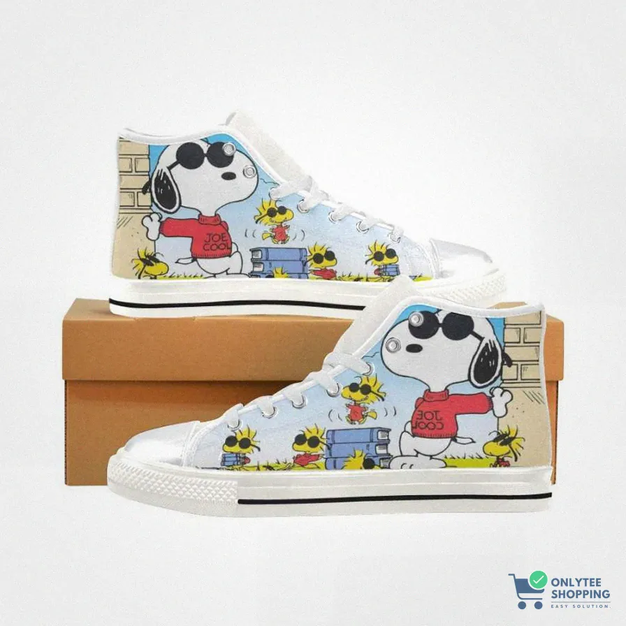 Onlytee - Lightweight Shoes - Snoopy Easter High Top Shoes For Kid