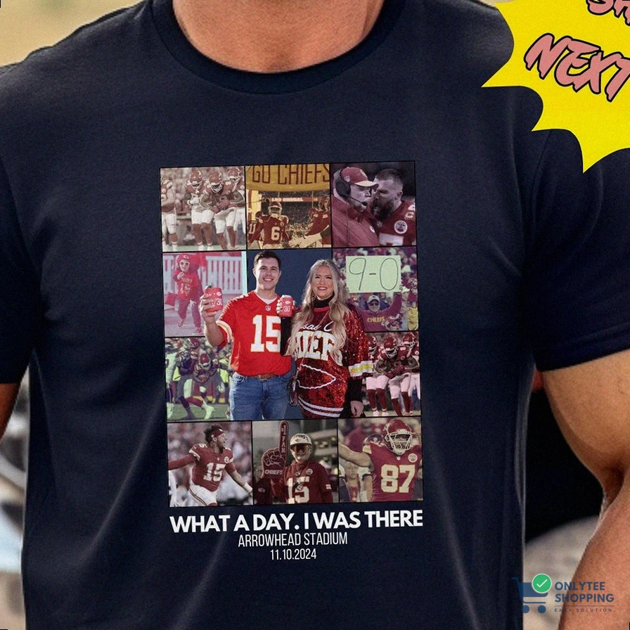 Onlytee - Printed T - Shirt - Kc Chiefs Match Day Shirt - Custom Photo Shirt - In My Chiefs Era Shirt - Make Your Own Shirt - Custom Football Season Shirt - Kansas City Chiefs