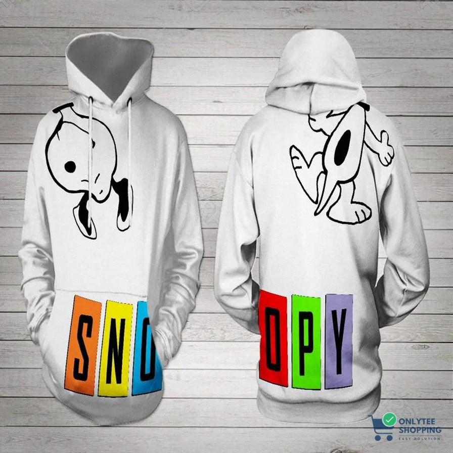Onlytee - Custom Hoodie - Snoopy Hoodie 3D - New Design