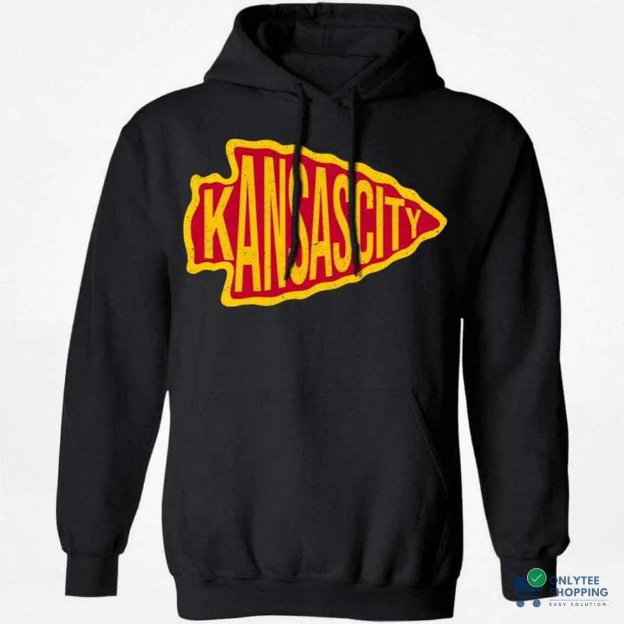 Onlytee - Printed Hoodie - Kansas City Hoodie Chiefs Hoodie Va02