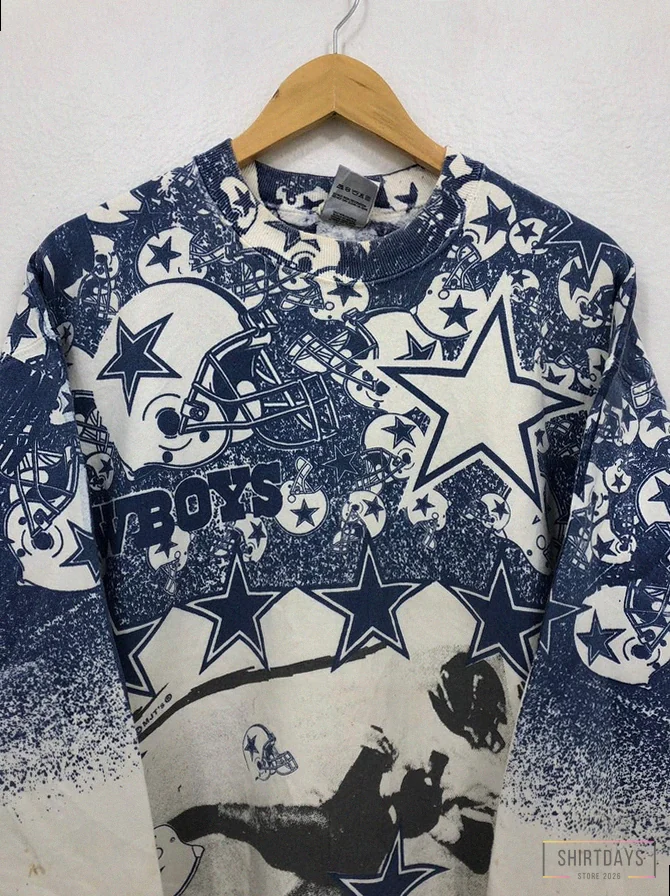 Shirtdays - Featured Product - Vintage Dallas Cowboys Nfl Sweater Size L Wsw01