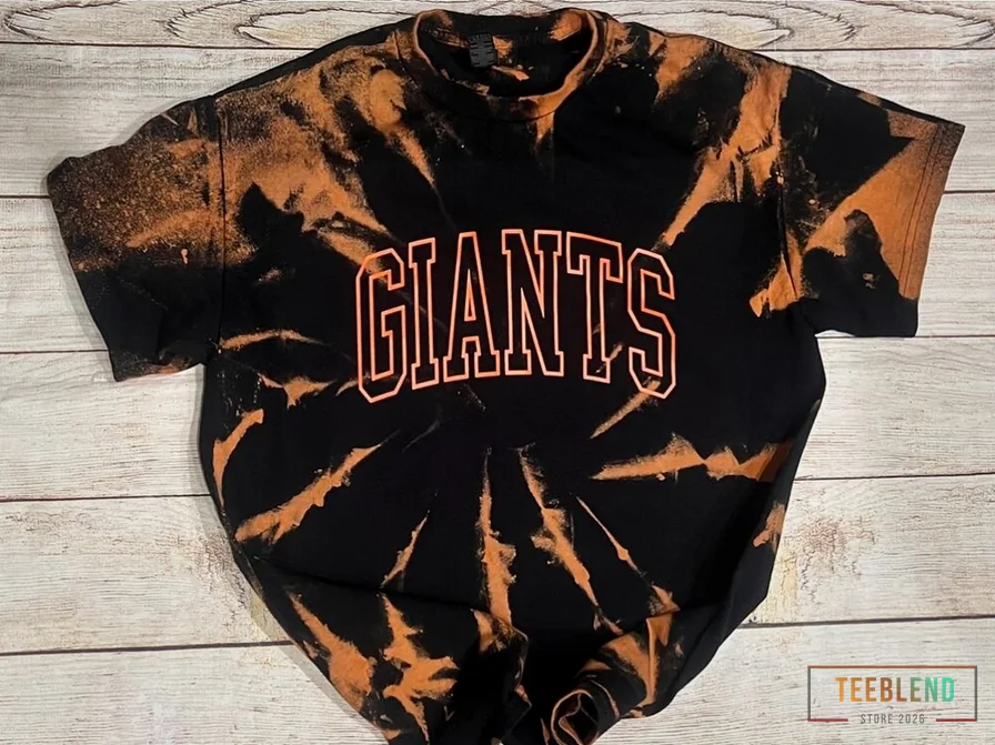 Teeblend - Featured Product - San Francisco Giants Bleached Short Sleeve