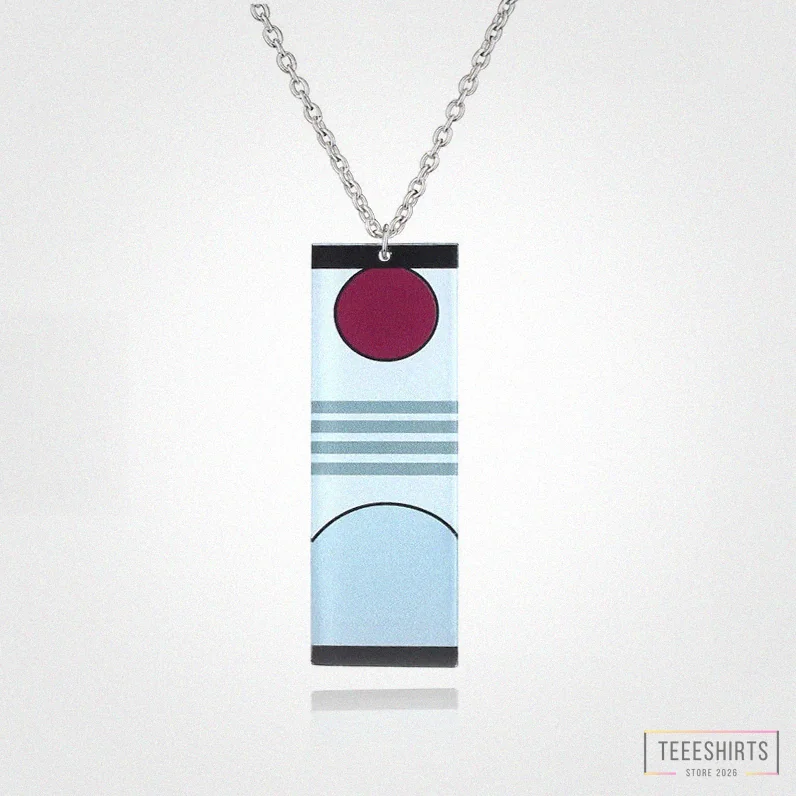 Teeeshirts - Featured Product - 1Pc Anime Acrylic Necklace Demon Slayer Kimetsu No Yaiba Blade Of Ghost For Women Men Cosplay Jewelry Accessories Gift Alx