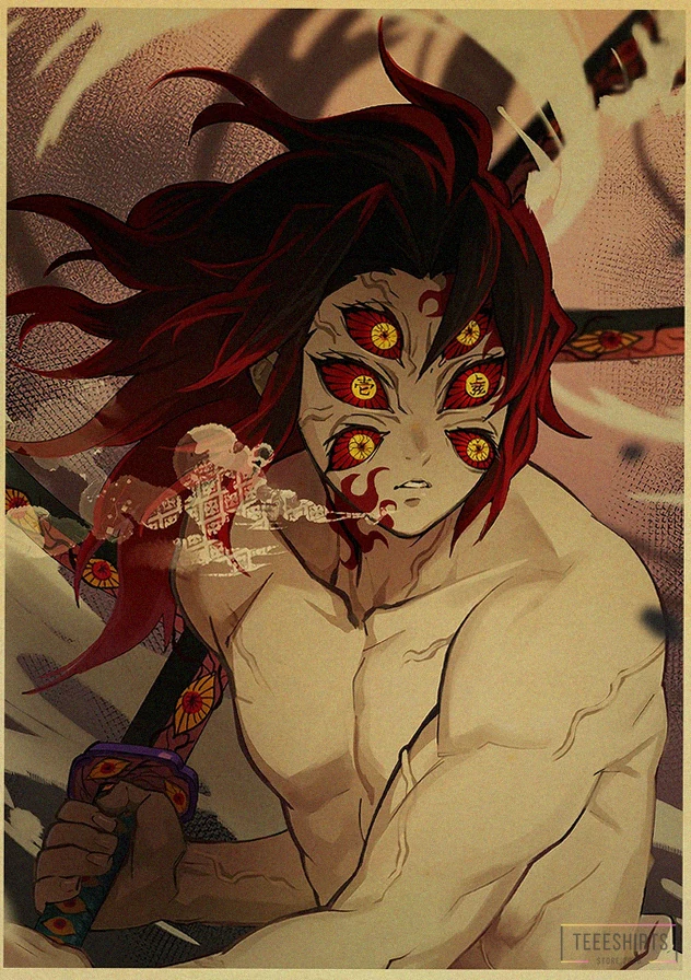 Teeeshirts - Wall Art Poster - Demon Slayer: Kimetsu No Yaiba Poster Kamado Tanjirou Agatsuma Zenitsu New Posters Home Room Decor Art Anime Wall Stickers Alx
