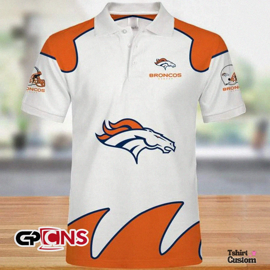 Tshirtcustom - Graphic Tee - Denver Broncos Polo Shirt