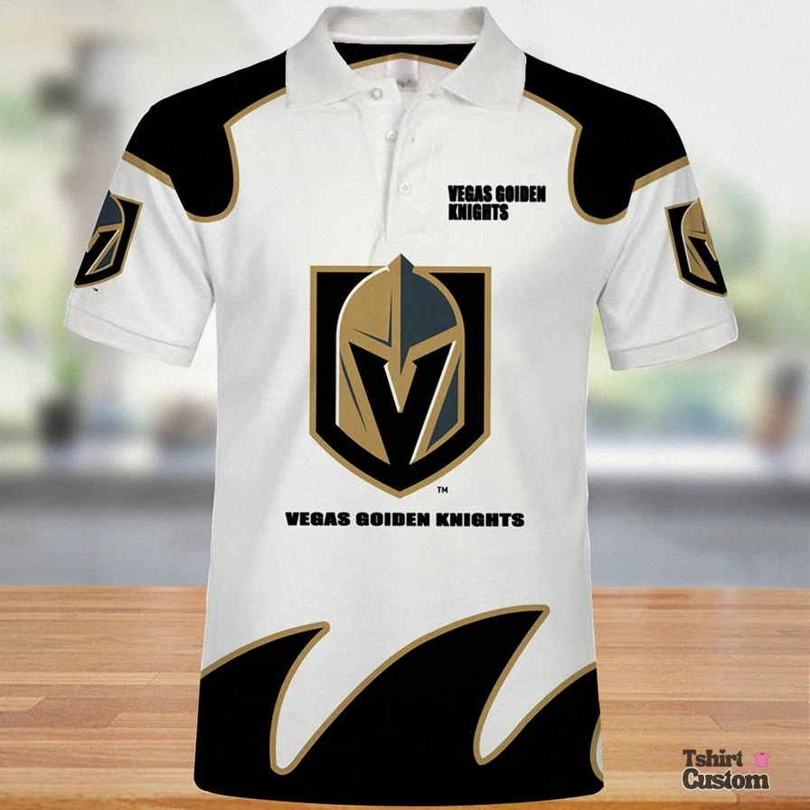 Tshirtcustom - Graphic Tee - Vegas Golden Knights Polo Shirts