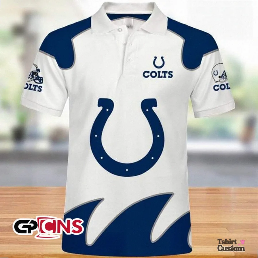Tshirtcustom - Graphic Tee - Indianapolis Colts Polo Shirt