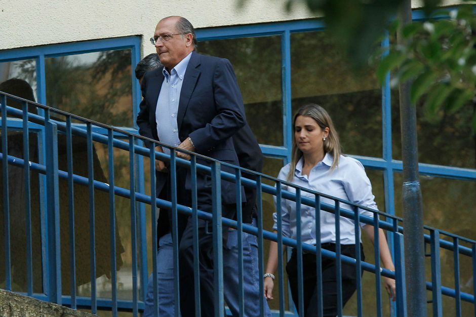 Alckmin chega ao prédio do IML em São Paulo
