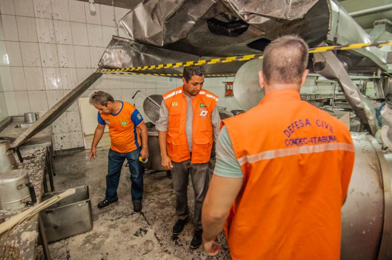 Defesa Civil de Itabuna vistoria  Restaurante Popular de Itabuna após incidente- Foto Gabriel de Oliveira (1)