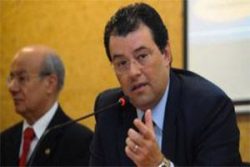 O ministro de Minas e Energia, Eduardo Braga, esteve reunido com representantes da indústria na Fiesp