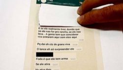 Autoridades descobriram a trama após ter acesso às mensagens gravadas no celular da jovem