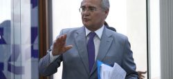 Brasília - Presidente do Senado, Renan Calheiros durante coletiva sobre a operação da Polícia Federal no Senado na última sexta-feira (Fabio Rodrigues Pozzebom/Agência Brasil)