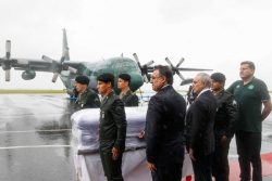 Chapecó - Presidente Michel Temer durante Chegada em Chapecó - SC. ( Beto Barata/PR)