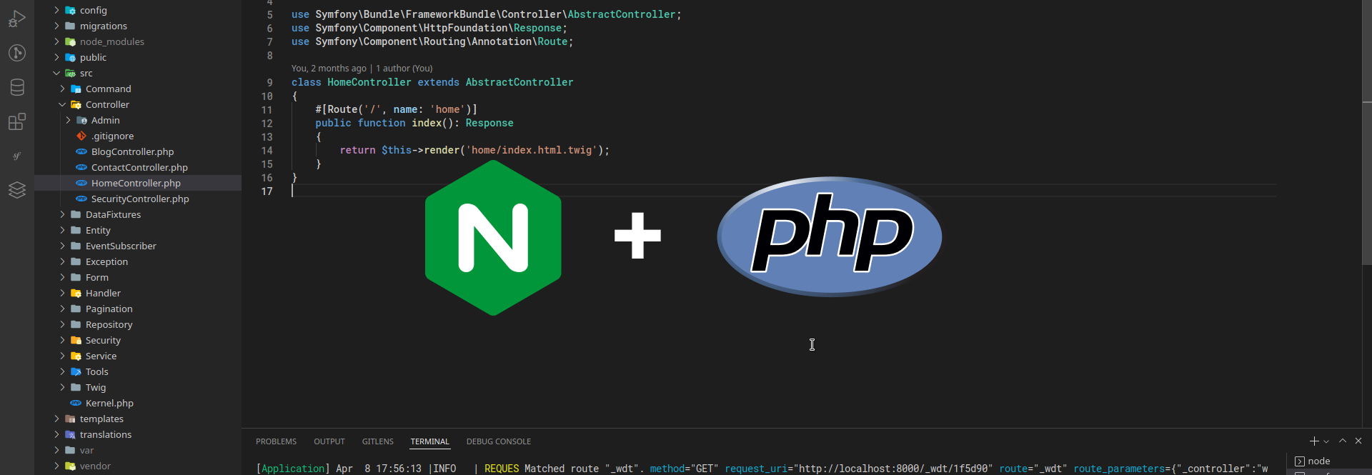 Configurer PHP & Nginx - Banner