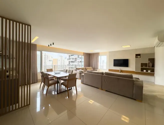 Apartamento à venda com 150m² nascente andar alto e 3 suítes no Setor Marista.