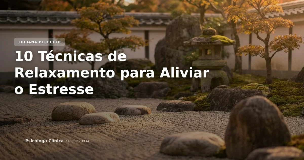 10 Técnicas de Relaxamento para Aliviar o Estresse