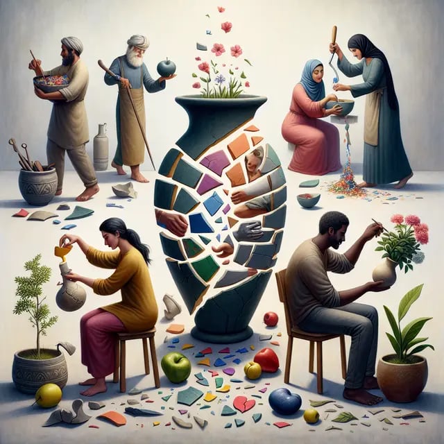 aceitar imperfeições