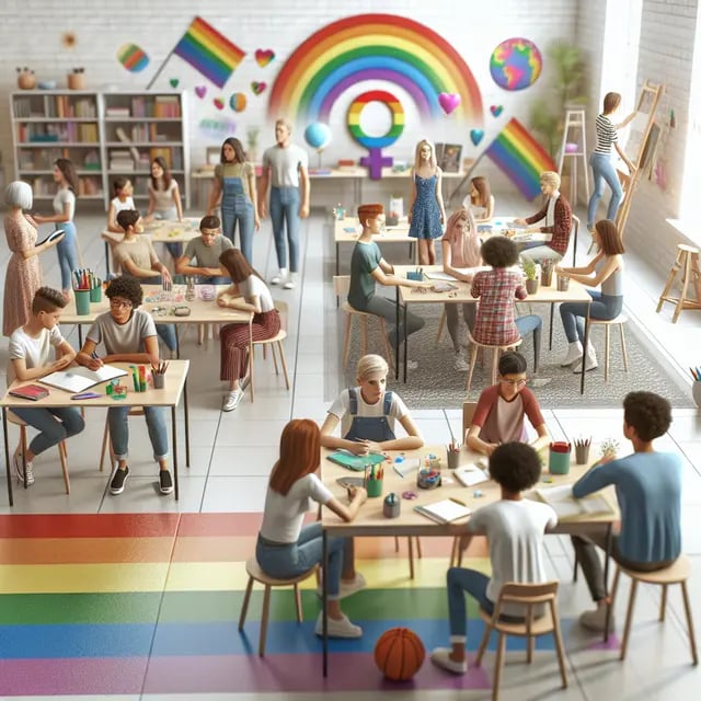 apoio a jovens LGBTQ+