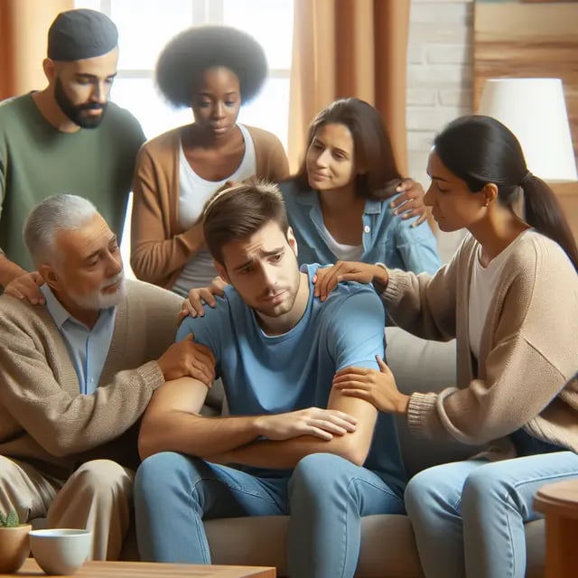 apoio emocional depressão