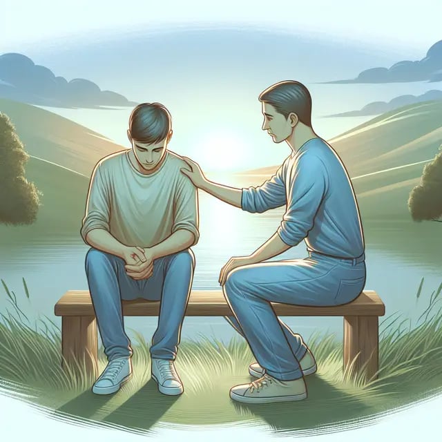 apoio emocional depressão