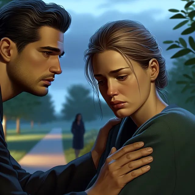 apoiar alguém em luto