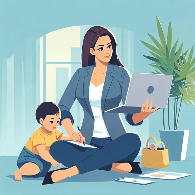 conciliar carreira e maternidade