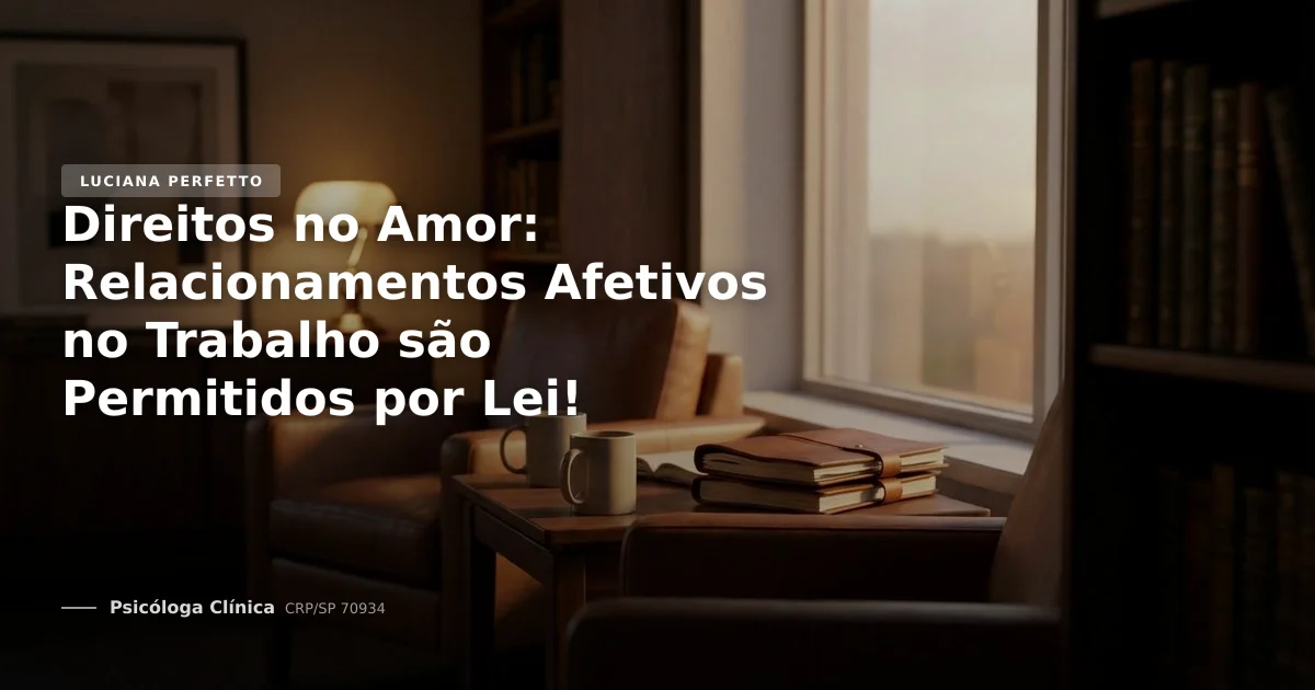 Direitos no Amor: Relacionamentos Afetivos no Trabalho são Permitidos por Lei!