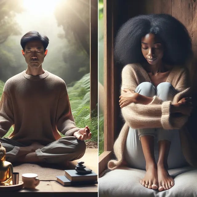 encontrar paz autoaceitação