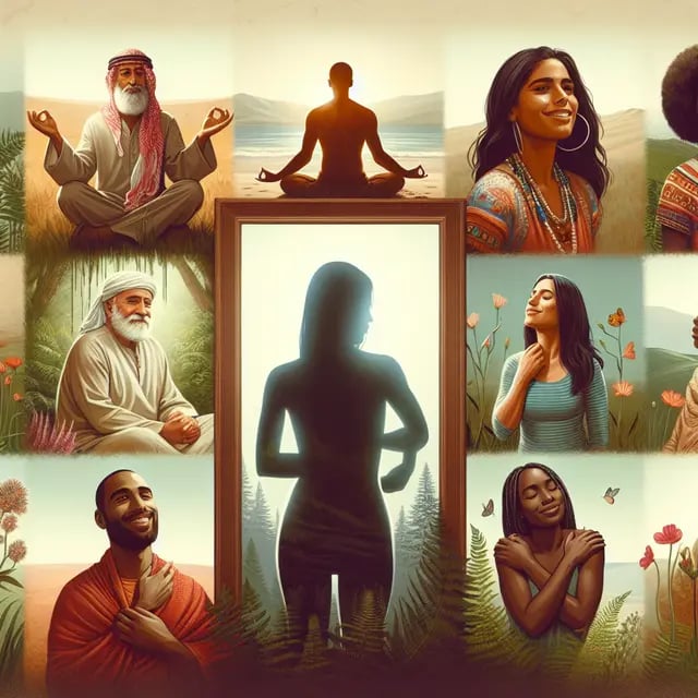 encontrar paz autoaceitação