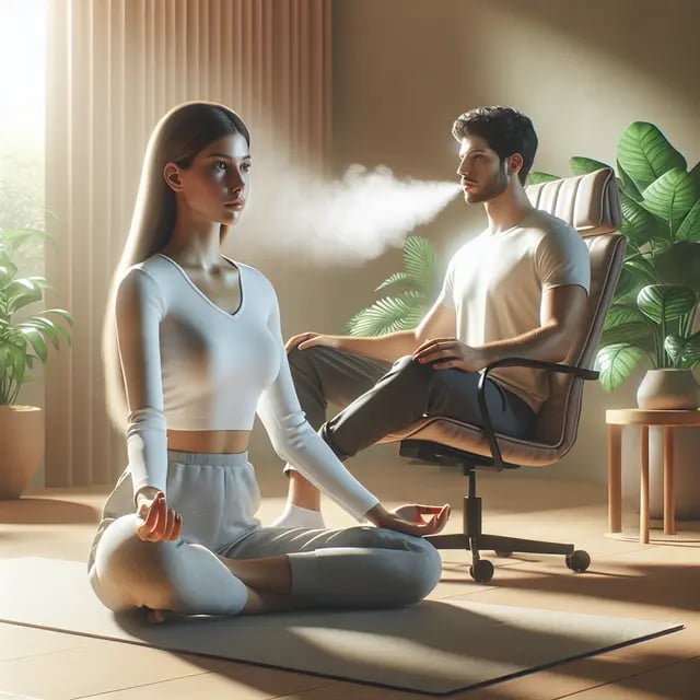 respiração para crises de ansiedade