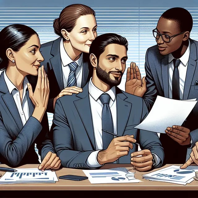 lidar com fofoca no trabalho