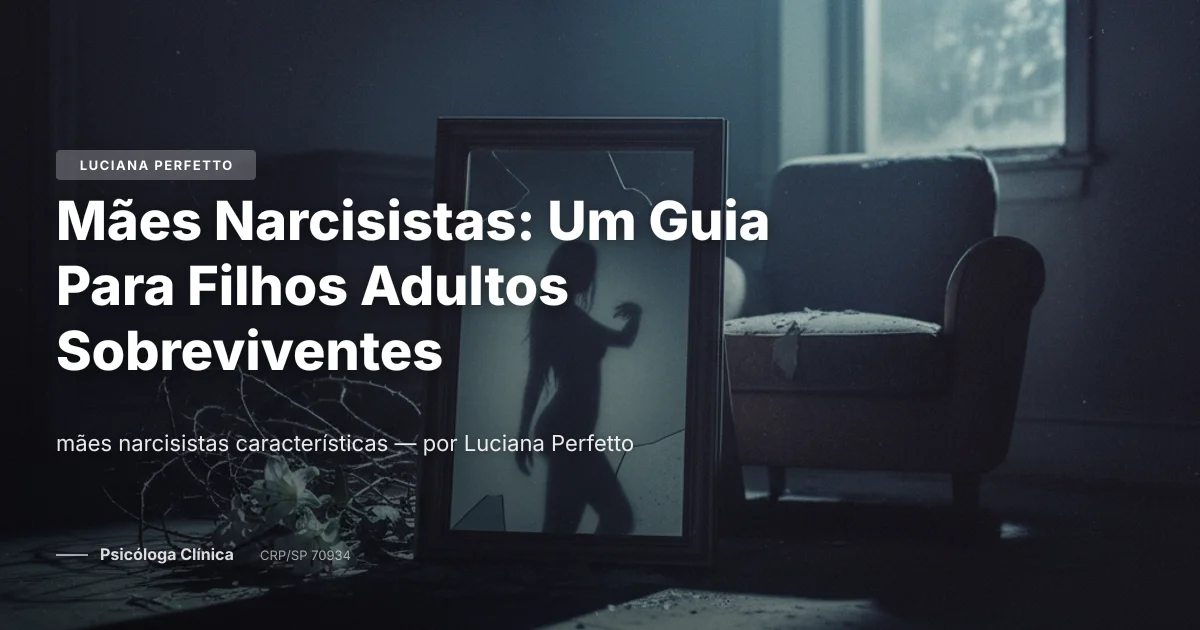 Mães Narcisistas: Um Guia Para Filhos Adultos Sobreviventes