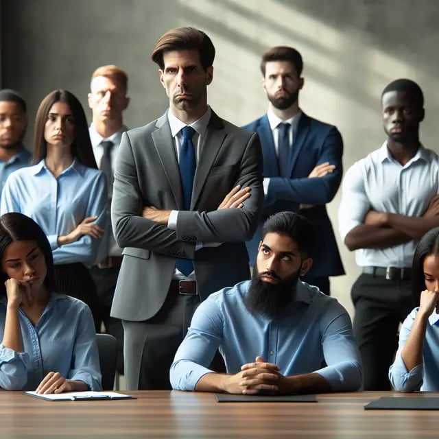 efeitos de liderança negativa