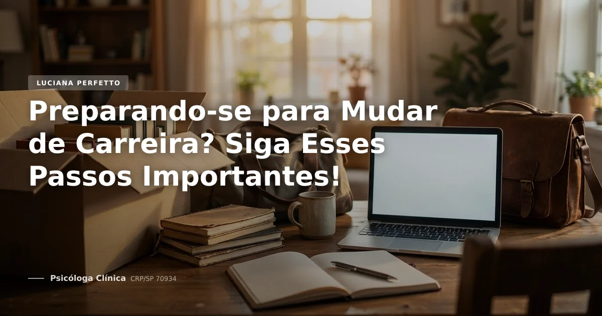 Preparando-se para Mudar de Carreira? Siga Esses Passos Importantes!