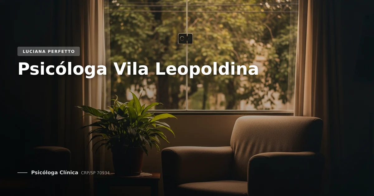 Psicóloga Vila Leopoldina