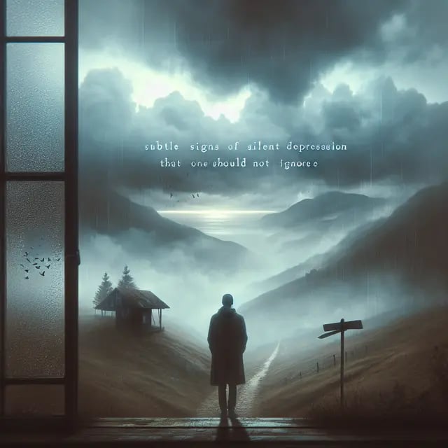 depressão silenciosa