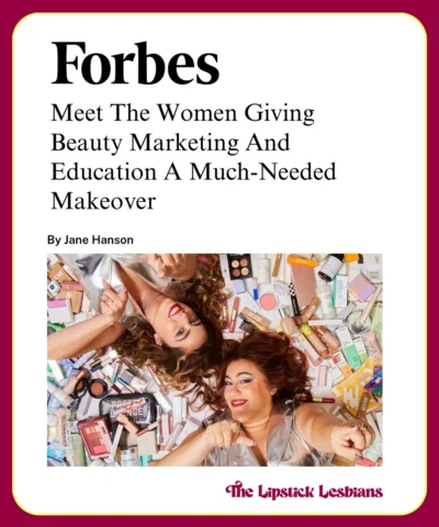 WE ARE IN @forbes BEAUTY QUEENS💄👑 Five years ago I would occasionally watch co