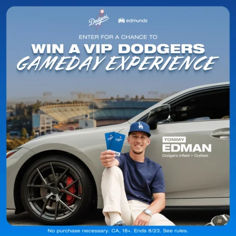 #ad Enter the @edmundscars VIP Gameday Sweepstakes for a chance to watch us take