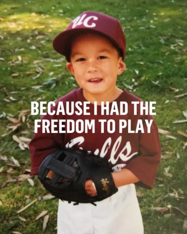This is where it all started for me. Just a kid getting the chance to play, drea