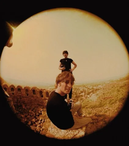 John and Paul, photographed by Ringo. 
India, 1966.

#johnlennon #paulmccartney 