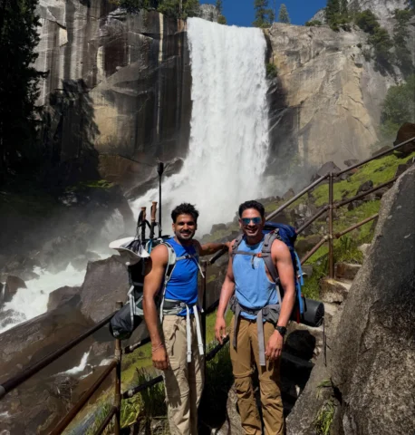Three days in Yosemite. 
Half Dome with the brother who’s always been one step a
