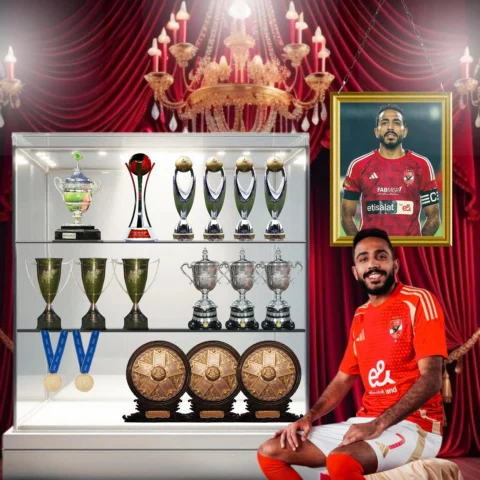 ‎أشكر مجلس اداره النادي الاهلي بقياده الكابتن محمود الخطيب و زملائي علي الدعم و 
