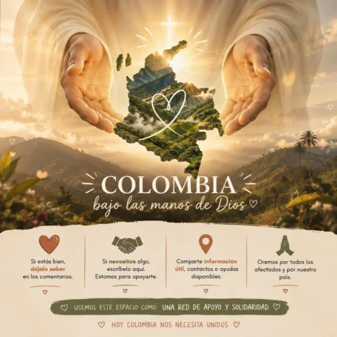 COLOMBIA BAJO LAS MANOS DE DIOS 🇨🇴🤍🙏🏼

“El que habita al abrigo del Altísim