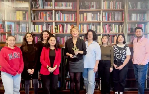 Yıldız Teknik Üniversitesi öğrencilerinin  verdiği “Yılın Yıldızları” ödüllerind