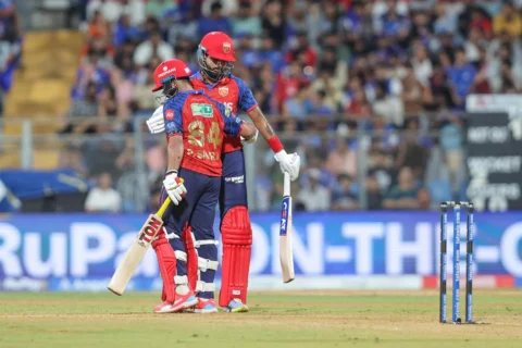 Stayed composed, finished clinical . #dominance #ipl2026 #basjeetnahai #shashank